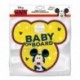 TABLICZKA BABY ON BOARD MICKEY