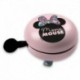 DZWONEK DO ROWERU RETRO MINNIE - PINK