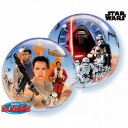 BFK Balon foliowy 22" QL Bubble Poj. "Star Wars The Force Awakens" ST ASORT KK