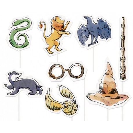 STAI Rekwizyty do zdjęć "Harry Potter" 8 szt.