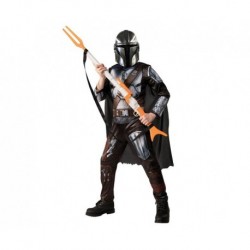 STDZ Zestaw dla dzieci Mandalorian Star Wars (kostium, peleryna, maska), rozm. 5-7 lat