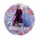 BFK Balon foliowy 18" Frozen 2 Happy Birthday, zapakowany