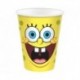 ZKU Kubeczki papierowe SpongeBob 250 ml, 8 szt.