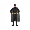 STDO Zestaw dla dorosłych Batman (kombinezon z muskułami, peleryna, maska, pasek), rozm. L
