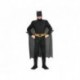 STDO Zestaw dla dorosłych Batman (kombinezon z muskułami, peleryna, maska, pasek), rozm. M