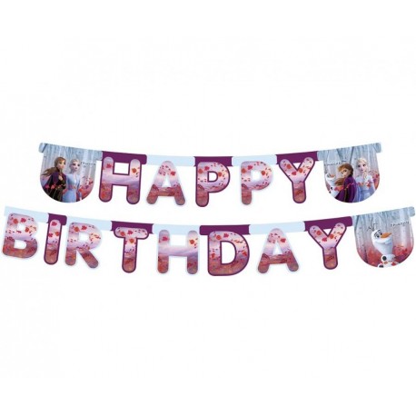 DEBA Banner Frozen 2, Happu Birthday, 230 cm KK