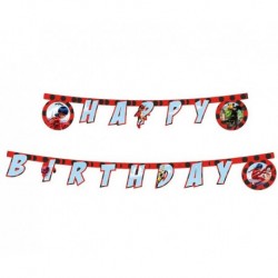 DEBA Banner Miraculous, Happy Birthday, 230 cm KK