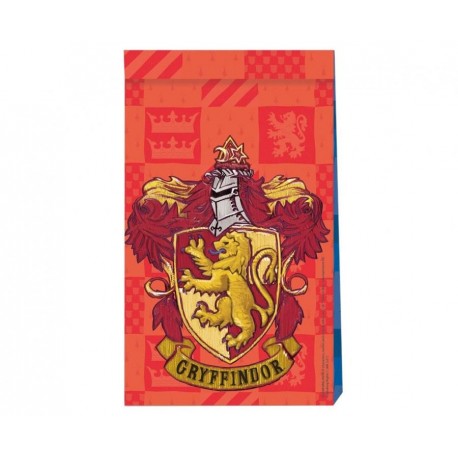 PAK Torebki prezentowe Harry Potter Hogwarts Houses, 4 szt. KK