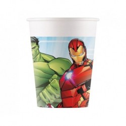 ZKU Kubeczki papierowe (WM), Mighty Avengers (Marvel), 200ml, 8 szt. (SUP label) KK