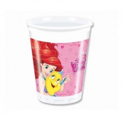 ZKU Kubeczki plastikowe (WM) Princess Dreaming (Disney) 200ml, 8 szt. (SUP label) KK
