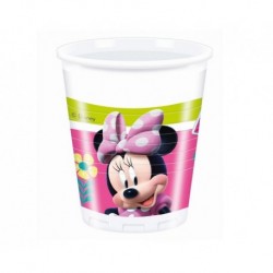 ZKU Kubeczki plastikowe (WM), Minnie Happy Helpers (Disney), 200ml, 8 szt. (SUP label) KK