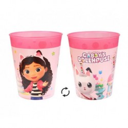 ZKUW Kubek wielokrotnego użytku "GABBY'S DOLLHOUSE",250ml, 1 szt. KK