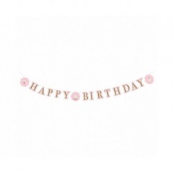 DEGI Girlanda pap. Princess for a Day, rozm. 170 x 15 cm
