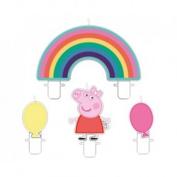 SU Świeczki Peppa Pig, 4 szt.