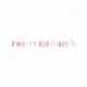 DEGI Girlanda papierowa "Happy Birthday" Princess, 150x15 cm