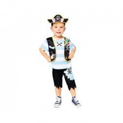 STDZ Strój dla dzieci Peppa Pig George Pirate, rozm. 2-3 lat