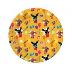 ZTA Talerzyki papierowe Bing, 18 cm, 8 szt.