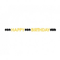 DEBA Banner Batman papier 180 x 11 cm