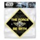 TABLICZKA BABY ON BOARD STAR WARS - YODA