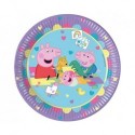 ZTA Talerzyki papierowe Peppa Pig, next generation, 23 cm, 8 szt. (FSC)