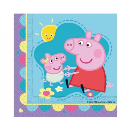 ZSE Serwetki papierowe Peppa Pig, rozm. 33x33 cm, 20 szt. (FSC)