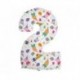 Balon foliowy FX - Number 2 Peppa Pig, 102 cm, niepakowany