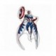 Balon foliowy Avengers, Captain America, 62x93 cm