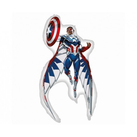 Balon foliowy Avengers, Captain America, 62x93 cm