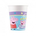 Kubeczki papierowe Peppa Pig Made With Love (FSC), 250ml, 8 szt.