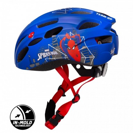 KASK ROWEROWY IN-MOLD SPIDER-MAN - S - 48-52 CM
