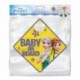 TABLICZKA BABY ON BOARD FROZEN