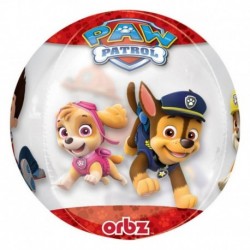 Balon foliowy 16", ORBZ kula Psi Patrol Chase i Marshall