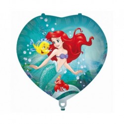 Balon foliowy Ariel Curious, Heart, 46cm, 1 szt.