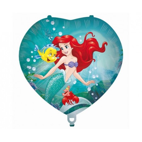 Balon foliowy Ariel Curious, Heart, 46cm, 1 szt.