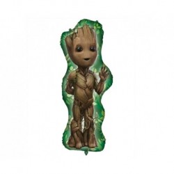 Balon foliowy Avengers - Baby Groot, 46x100cm, 1 szt.