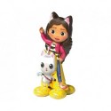 Balon foliowy Gabby's Dollhouse 3D, stojący, 47,5x76cm, 1 szt.