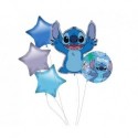 Balony foliowe Stitch & Angel, 5 szt.