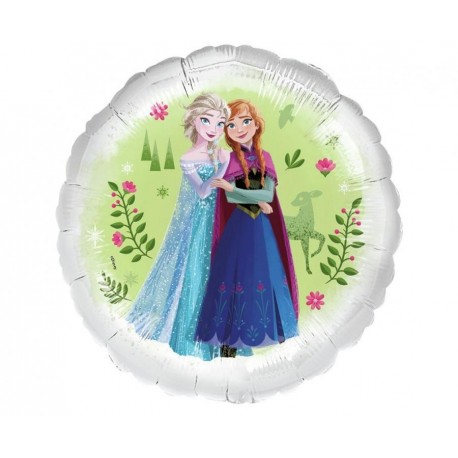 Balon foliowy 18", Disney, Frozen Anna i Elsa , 45cm