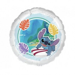 Balon foliowy 18", Disney, Surfer Stitch , 45cm