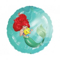 Balon foliowy 18", Disney Ariel , 45cm