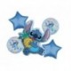 Balony foliowe Stitch & Angel, Pineapple, 5 szt.