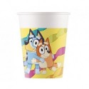 Kubeczki papierowe Bluey, 200 ml, 8 szt. (FSC)