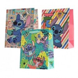 Torebka prezentowa Stitch, jumbo (XL) cm: 33/45,7/10,2, mix, 1 szt.